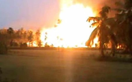 తాళ్లరేవు మండలం వద్ద ONGC గ్యాస్ పైప్‌లైన్ లీక్ – పెను ప్రమాదం తప్పింది