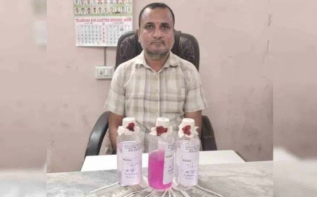 రూ.5 వేలు లంచం తీసుకుంటు పట్టుబడ్డ సబ్‌ రిజిస్ట్రార్‌