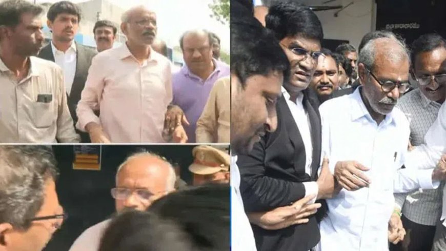 మూడు గంటల హైడ్రామా.. ఎట్టకేలకు ఏపీ లిక్కర్‌ స్కాం నిందితుల విడుదల